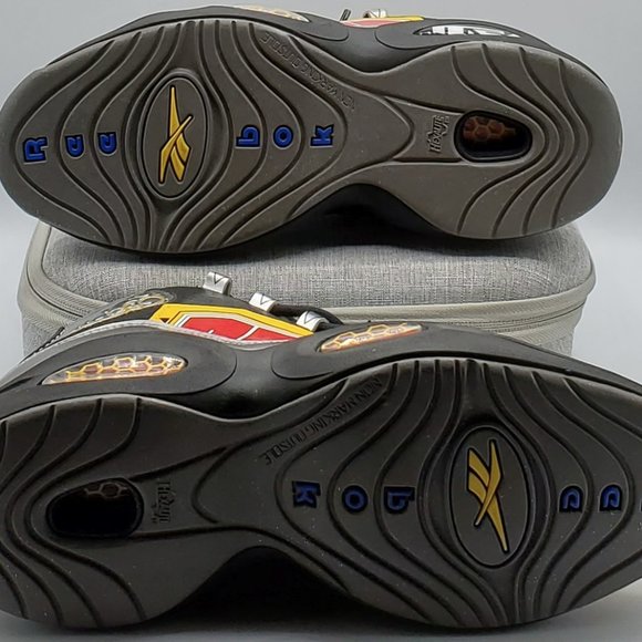 Reebok Question Mid x Power Rangers Megazord Shoes Men's Size 9.5 GY0590 NEW - Picture 5 of 10